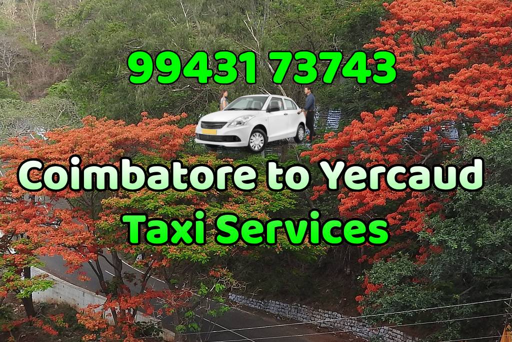 Coimbatore to Yercaud Taxi Services