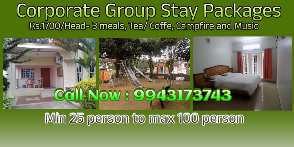 Corporate Group Stay Packages in Yercaud