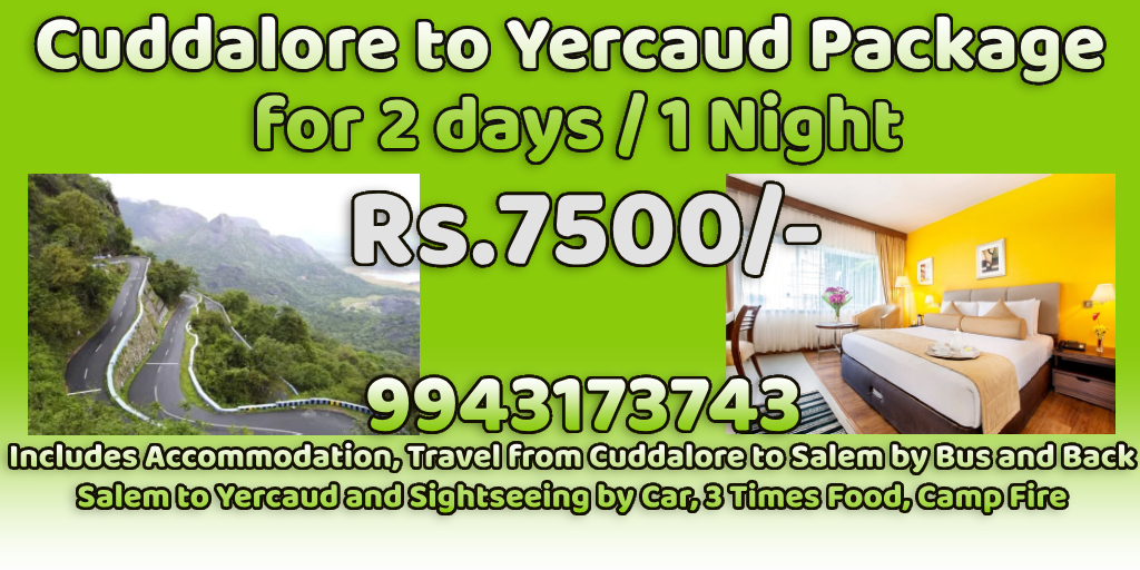 Cuddalore to Yercaud Tour Package